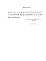 luận văn thạc sĩ Đánh giá mức độ hài lòng của các đại lý với dịch vụ cung ứng hàng hóa của Công ty cổ phần Sữa Vinamilk Hà Nội