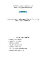 quan ly tai nguyen nuoc