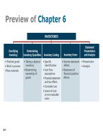 Financial accounting chapter 06 inventories