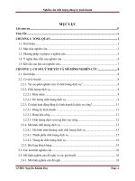 Chuyên đề tốt nghiệp Nghiên cứu chất lượng dịch vụ đăng ký kinh doanh của sở kế hoạch đầu tư TPHCM và một số giải pháp