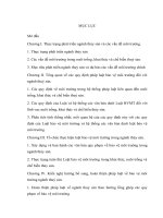 luận văn kỹ thuật môi trường Hoàn thiện hệ thống văn bản hướng dẫn thi hành Luật bảo vệ môi trường đối với ngành thuỷ sản.