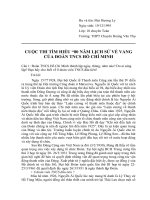 TIM HIEU 80 NĂM LỊCH SỬ VẺ VANG ĐOÀN THANH NIÊN CS HỒ CHÍ MINH