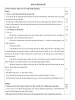 Đáp áp thi thử ĐH 2011_Hot