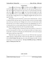 luận văn khoa kế toán dh  thương mại  Kế toán TSCĐHH tại Công ty TNHH Xây dựng và Thương mại Tành Vân