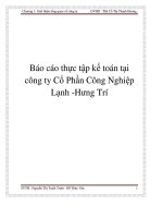 Bao cao thuc tap  Chuc nang nhiem vu, to chuc cung ung thuoc cua khoa duoc va nhiem vu cu the cua nguoi duoc sy trung cap pha che hoac cap phat