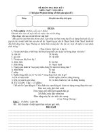 đề thi học kì I văn 6