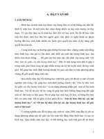 Tìm hệ thức liên hệ  các đại lượng hình học” và “Đi tìm hệ thức liên hệ các đại lượng hình học để giải một số bài toán