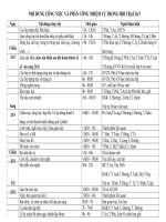 Chương trình hoạt động trại