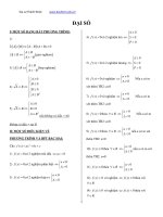 công thức ôn tập hk2 toán 10 vip