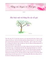 Hãy buộc một sợi băng lên cây sồi già