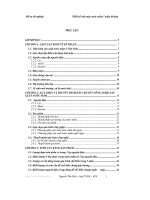 Thiết kế nhà máy sản xuất nước mắm năng suất 5 triệu lít năm   luận văn, đồ án, đề tài tốt nghiệp