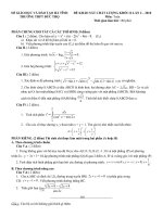 ĐỀ THI THỬ LẦN 2 (2010)