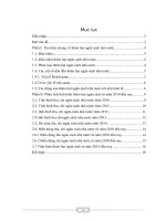 phân tích tình hình thâm hụt ngân sách từ nam 2010 đến nay