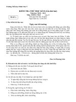 Đề+ĐA KTHK II (Lần 2) TV5 SANHO