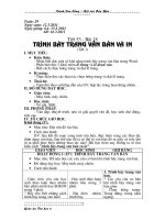 Tiết 53 - Trình bày trang văn bản và in (t1)