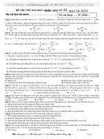 DE THI THU DAI HOC THPT NGO GIA TU