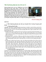 Một số phương pháp dạy học tích cực (p2)