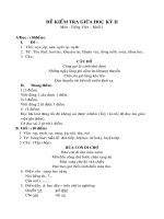 đề kiểm tra GHKII từ khối 1- khối 5 có đáp án rõ ràng