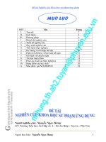 Đề tài Nghiên cứu khoa học sư phạm ứng dụngGiải pháp sử dụng lược đồ ( bản đồ) để nâng cao hiệu quả học tập lịch sử Việt Nam giai đoạn 1858 - 1975 của học sinh lớp 5