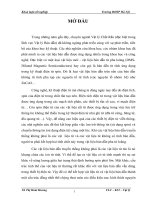 đồ án kỹ thuật vật liệu  xây dựng Chế tạo màng mỏng ZnO; ZnO Co bằng phương pháp phun điện và nghiên cứu cấu trúc, một số tính chất của chúng