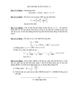 de cho doi tuyen toan 11