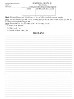 KIEM TRA 45'' CHUONG III HINH HOC 7