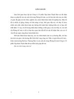 luận văn khoa kế toán dh  thương mại Kế toán chi phí sản xuất sản phẩm gạch Granite tại Công ty Cổ phần Tập đoàn Thạch Bàn