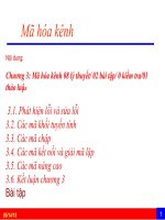 BÀI GIẢNG TRUYỀN DẪN SỐ Chương 3