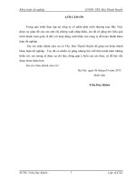 Quy trình thanh toán bằng phương thức tín dụng chứng từ  đối với mặt hàng thép inox xuất khẩu sang thị trường châu âu của công ty cổ phần phát triển thương mại bắc vi