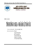 Tiểu luận môn kinh doanh quốc tế IKEA Nhà bán lẻ toàn cầu