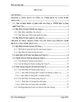 Tổ chức công tác kế toán tiền lương và các khoản trích theo lương tại Công tyTNHH dịch vụ làng nghề Trát Cầu