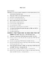 Phát triển dịch vụ ngân hàng bán lẻ của ngân hàng TNHH Một thành viên HSBC Việt Nam chi nhánh Hà Nội