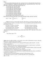 Sinh 12 Bai tap tu luan hay va kho