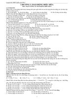 Đề cương ôn tập thi THPT Quốc gia môn vật lý năm 2015