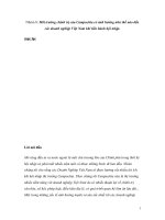 Cơ hội và thách thức của các doanh nghiệp Việt Nam khi ra nhập thị trường Campuchia