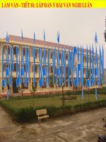 Lap dan y bai van nghi luạn