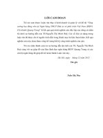 Luận văn thạc sỹ - Tăng cường huy động vốn tại Ngân hàng TMCP Đầu tư và phát triển Việt Nam (BIDV) Chi nhánh Quang Trung