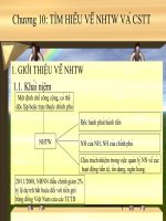 Chương 10 TÌM HIỂU VỀ NHTW VÀ CSTT