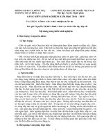 SKKN công tác chủ nhiệm lớp 1d (Nguyễn Thị Bé Chính)