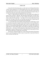 luận văn khoa thương mại quốc tế Giải pháp quản trị logistics tại công ty cổ phần thương mại Hồng Hà