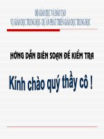 phương pháp xây dựng ma trận đkt chiến