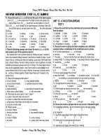 bài tập Unit 11,12 lop 8 ( hay )