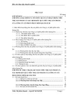 Kế toán thành phẩm và xác định kết quả tiêu thụ tại Công ty cổ phần phần mềm Quảng Ích