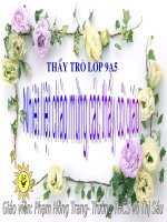 tiết 54-Luyện tập-thi GVG