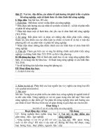 Bài 27  vai trò,  đặc điểm, các nhân tố ảnh hưởng tới phát triển và phân bố nông nghiệp, một số hình thức tổ chức lãnh thổ nông nghiệp