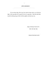 kế toán vốn bằng tiền tại công ty TNHH và dịch vụ du lịch ccoong đoàn long an