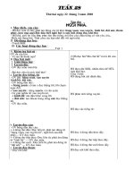 Giáo án tuần 28(Toán +tiếng việt)