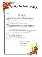 đề báo học tốt lớp 11( hay)