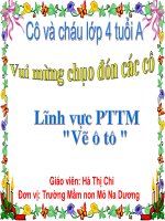 Vẽ ô tô (Mẫu)