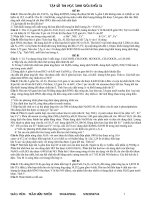 Tập đề HSG khối 11 vô cơ